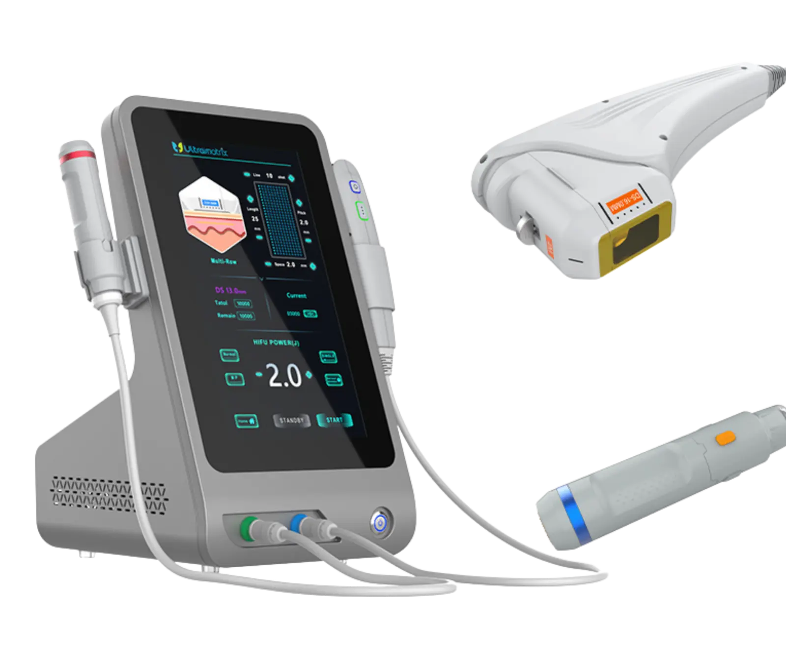 HIFU Pro 12D MPT · detalle del equipo