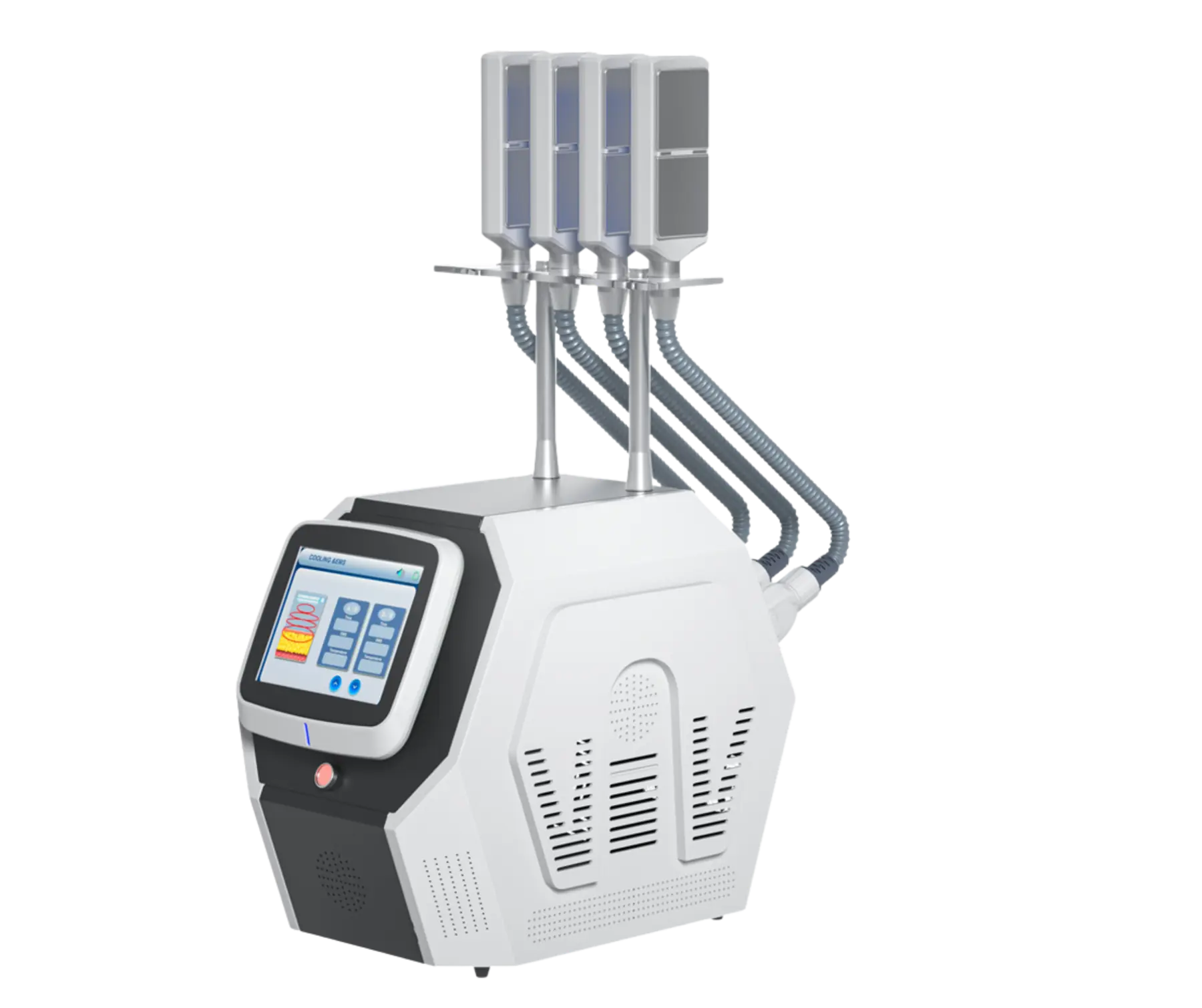 Vista posterior de CryoPlate EMS 4