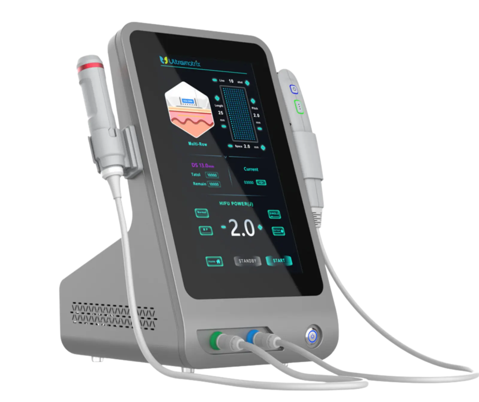 HIFU Pro 12D MPT · vista frontal
